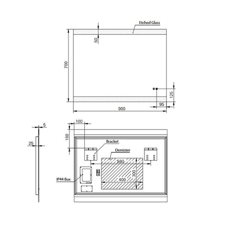 Remer Miro 1800mm Led Mirror